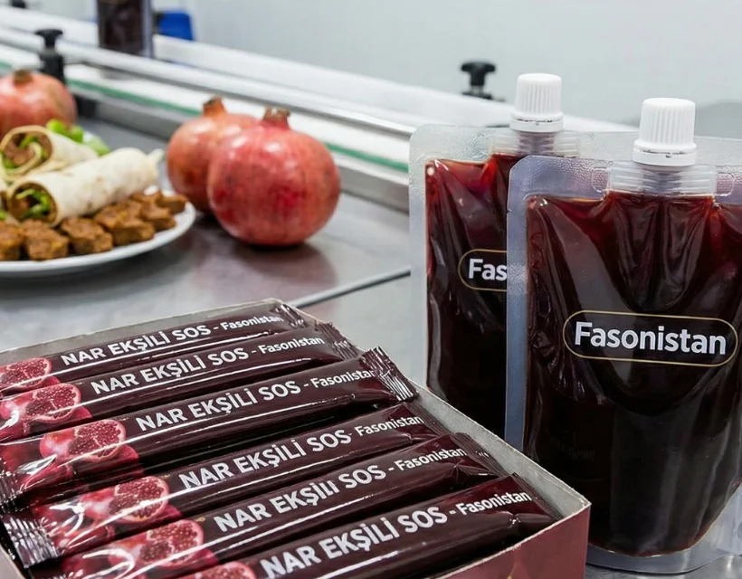 Fasonistan | Nar Ekşili Sos Fason Dolum ve Paketleme Çözümleri